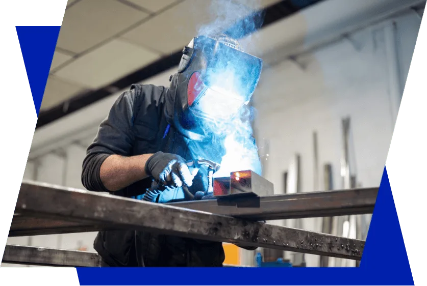 Company-hosted welding image composition